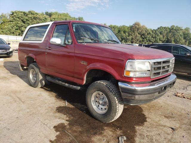 1FMEU15H4TLB02186 - 1996 FORD BRONCO U100 RED photo 4