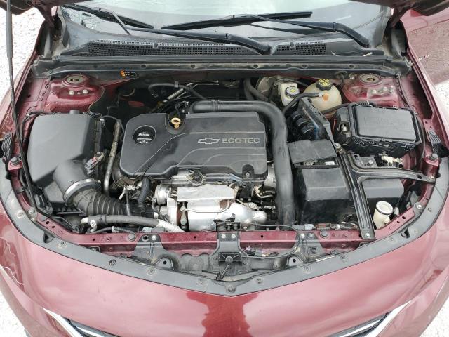 1G1ZB5ST9GF291250 - 2016 CHEVROLET MALIBU LS მუქწითელი ფოტო 11