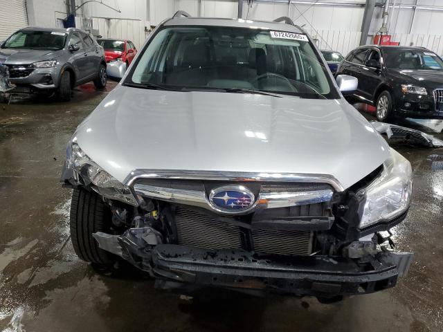 JF2SJADC5FH566585 - 2015 SUBARU FORESTER 2.5I PREMIUM 银色 照片 5