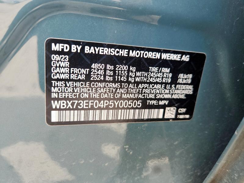 WBX73EF04P5Y00505 - 2023 BMW X1 XDRIVE28I Grün Foto 13