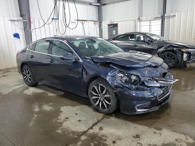 1G1ZE5ST8HF288221 - 2017 CHEVROLET MALIBU LT BLUE photo 4