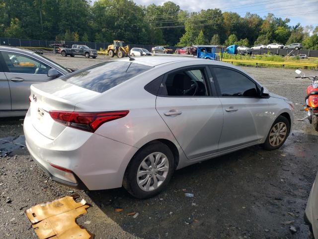 3KPC24A33KE079584 - 2019 HYUNDAI ACCENT GLS SE SILVER photo 3