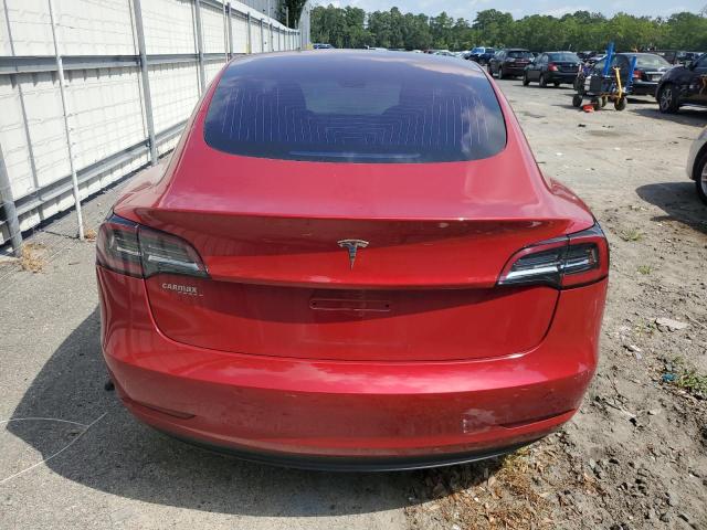 5YJ3E1EA9JF013015 - 2018 TESLA MODEL 3 წითელი ფოტო 6