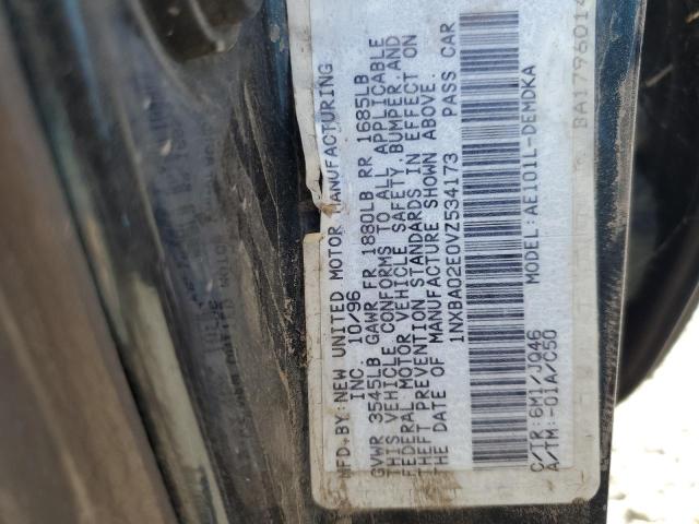 1NXBA02E0VZ534173 - 1997 TOYOTA COROLLA BASE შავი ფოტო 24