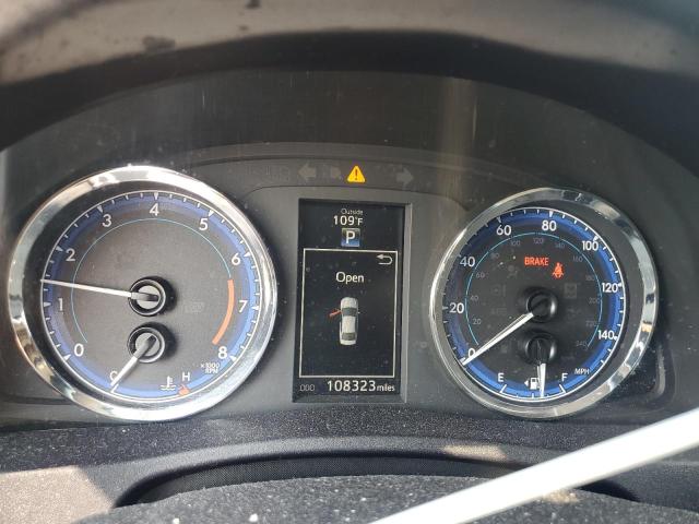 2T1BURHE7JC066165 - 2018 TOYOTA COROLLA L BLACK photo 9