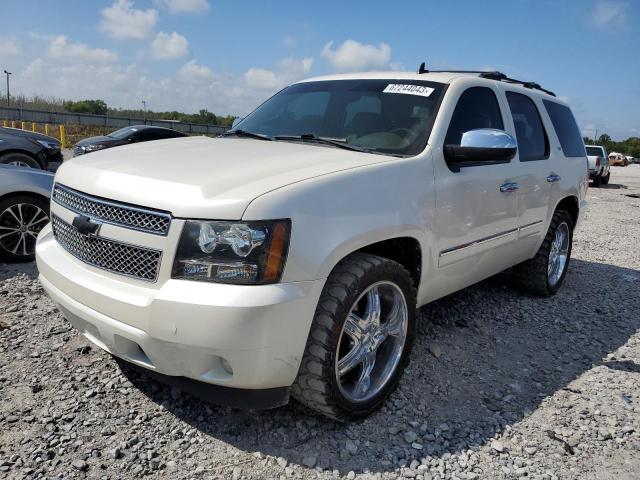 1GNUCCE03AR232440 - 2010 CHEVROLET TAHOE C1500 LTZ WHITE photo 1