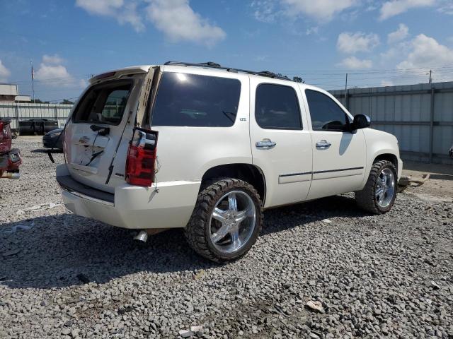 1GNUCCE03AR232440 - 2010 CHEVROLET TAHOE C1500 LTZ WHITE photo 3