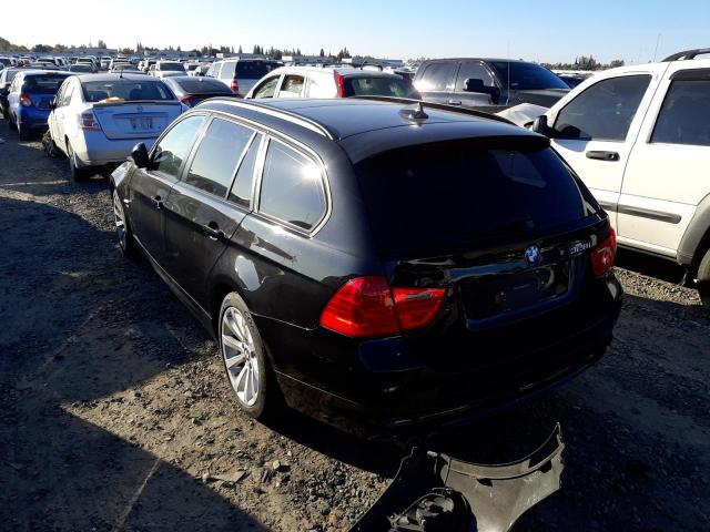 WBAUU3C58BA542424 - 2011 BMW 328 XI BLACK photo 2