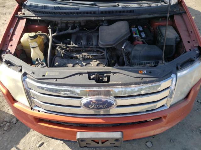 2FMDK46C67BB13329 - 2007 FORD EDGE SE ORANGE photo 12