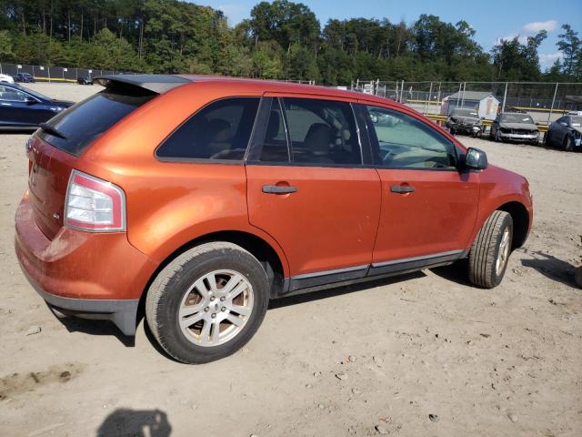 2FMDK46C67BB13329 - 2007 FORD EDGE SE ORANGE photo 3