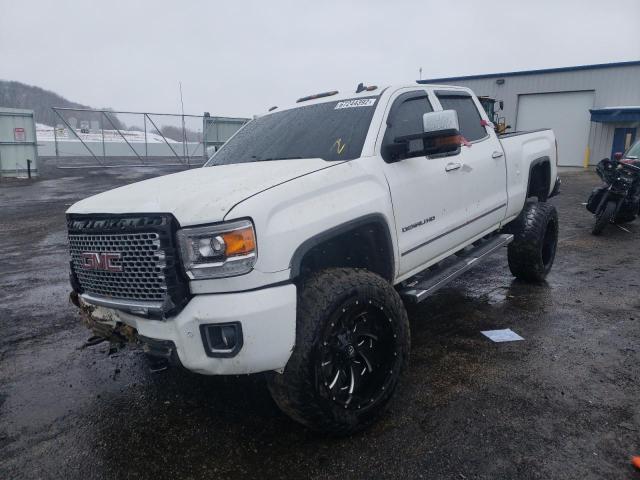 1GT120E81FF143378 - 2015 GMC SIERRA K2500 DENALI WHITE photo 1