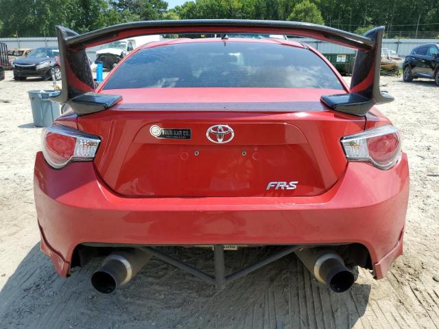 JF1ZNAA19D1723101 - 2013 TOYOTA SCION FR-S 红色 照片 6