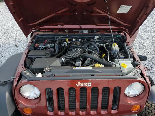 1J4GA64127L168131 - 2007 JEEP WRANGLER RUBICON RED photo 12