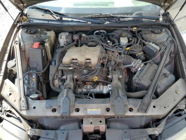 1G2WK52J02F280711 - 2002 PONTIAC GRAND PRIX SE GRAY photo 11