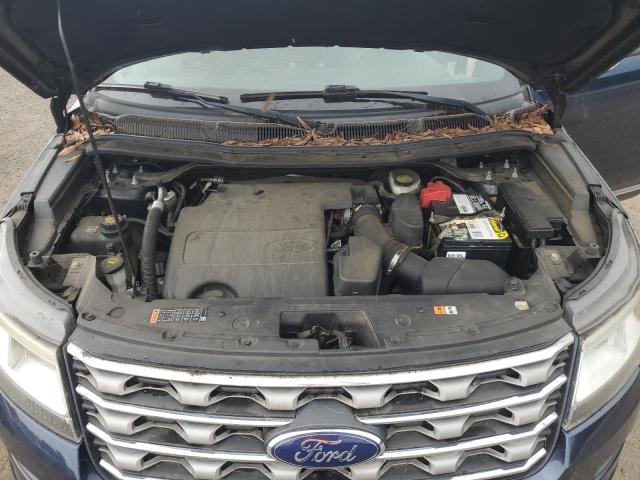 1FM5K7D89HGA55683 - 2017 FORD EXPLORER XLT BLUE photo 12