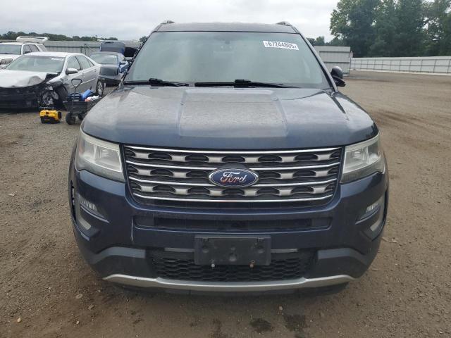 1FM5K7D89HGA55683 - 2017 FORD EXPLORER XLT BLUE photo 5