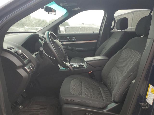 1FM5K7D89HGA55683 - 2017 FORD EXPLORER XLT BLUE photo 7
