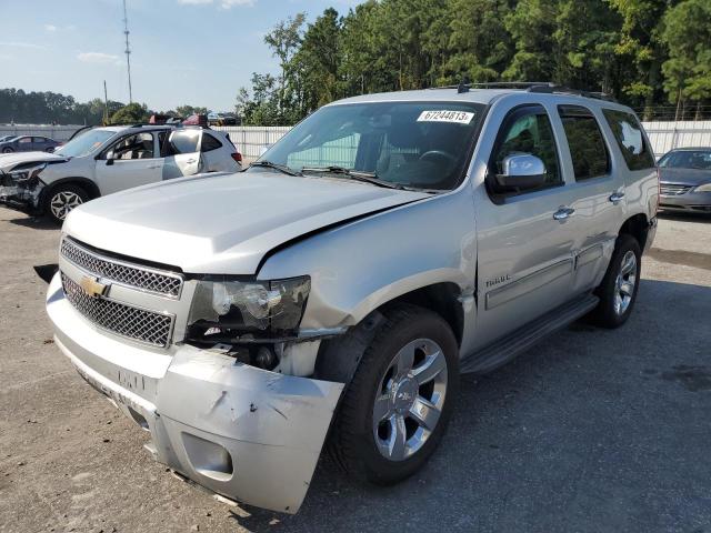 1GNSCAE01BR293847 - 2011 CHEVROLET TAHOE C1500  LS SILVER photo 1