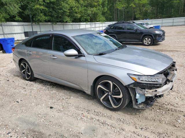 1HGCV1F34KA057676 - 2019 HONDA ACCORD SPORT Gümüş fotoğraf 4