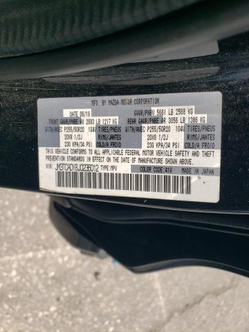 JM3TCADY8J0236012 - 2018 MAZDA CX-9 GRAND TOURING BLACK photo 13