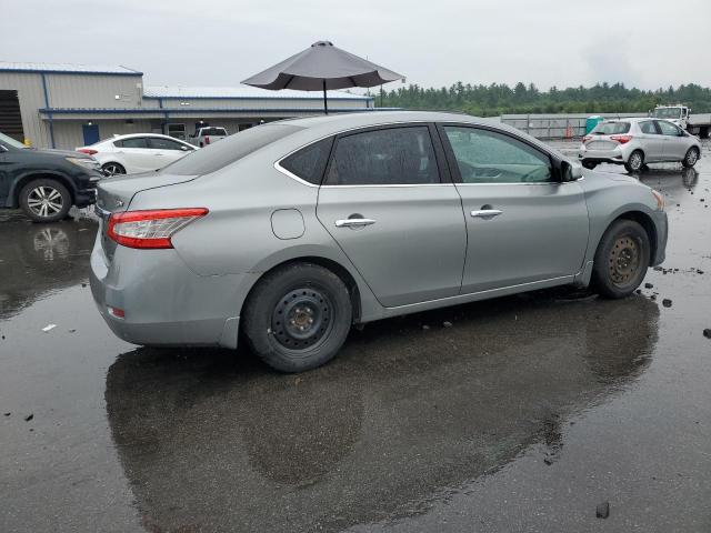 3N1AB7AP2EY233929 - 2014 NISSAN SENTRA S SILVER photo 3