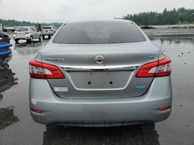 3N1AB7AP2EY233929 - 2014 NISSAN SENTRA S SILVER photo 6