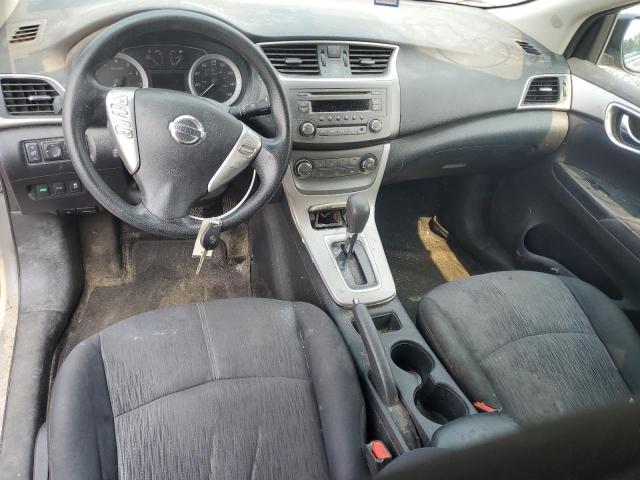 3N1AB7AP2EY233929 - 2014 NISSAN SENTRA S SILVER photo 8