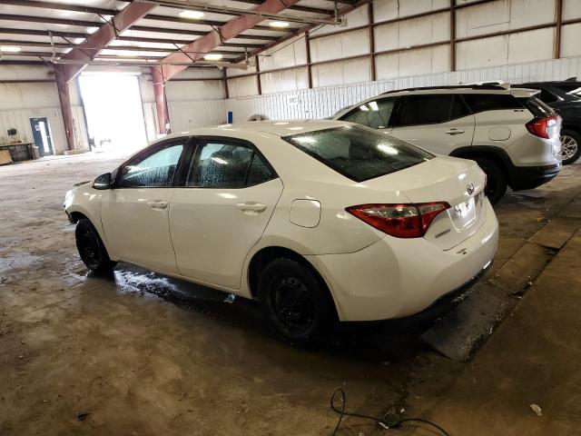 2T1BURHE4EC156590 - 2014 TOYOTA COROLLA L WHITE photo 2