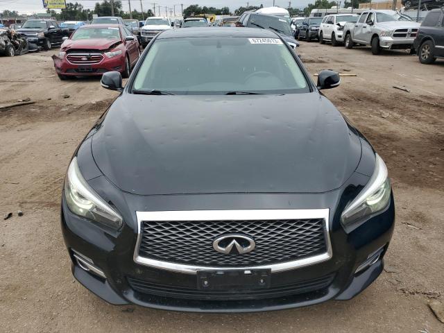 JN1BV7AR8FM409979 - 2015 INFINITI Q50 BASE BLACK photo 5