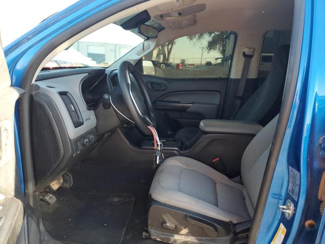 1GCGTBENXM1162465 - 2021 CHEVROLET COLORADO BLUE photo 7