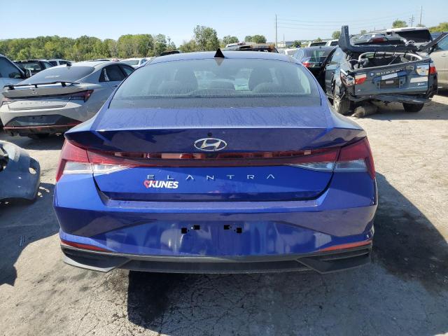 KMHLM4AG1NU335042 - 2022 HYUNDAI ELANTRA SEL BLUE photo 6