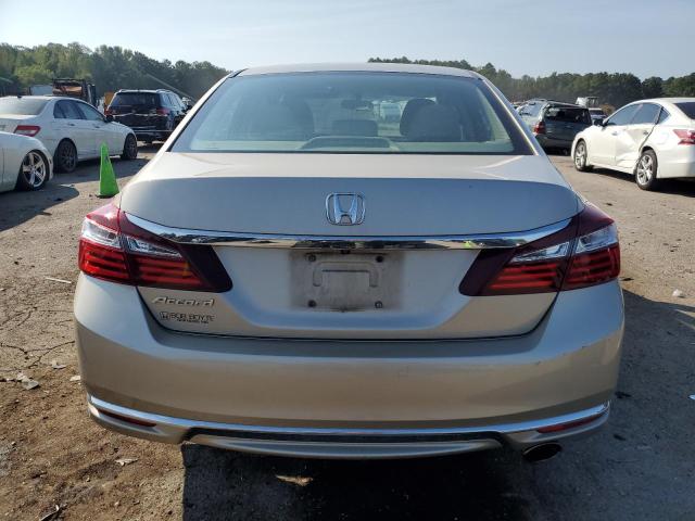 1HGCR2F39HA211270 - 2017 HONDA ACCORD LX BEIGE photo 6