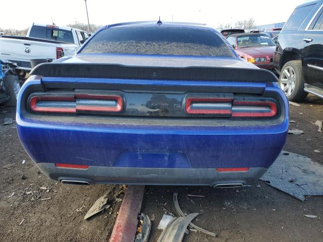 2C3CDZJGXNH108652 - 2022 DODGE CHALLENGER GT BLUE photo 6