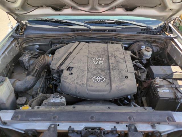 3TMJU62N99M076640 - 2009 TOYOTA TACOMA DOUBLE CAB PRERUNNER SILVER photo 11