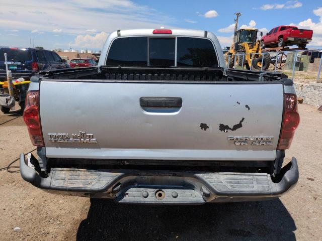 3TMJU62N99M076640 - 2009 TOYOTA TACOMA DOUBLE CAB PRERUNNER SILVER photo 6