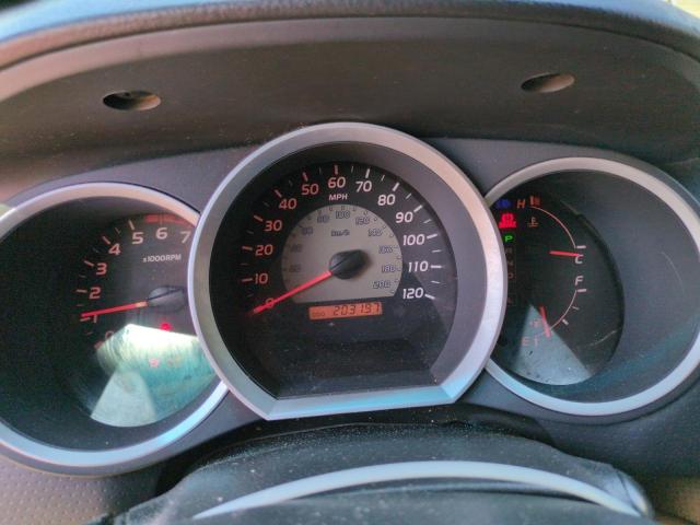 3TMJU62N99M076640 - 2009 TOYOTA TACOMA DOUBLE CAB PRERUNNER SILVER photo 9