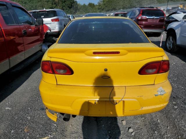 1G1JH12F627406095 - 2002 CHEVROLET CAVALIER LS SPORT YELLOW photo 6