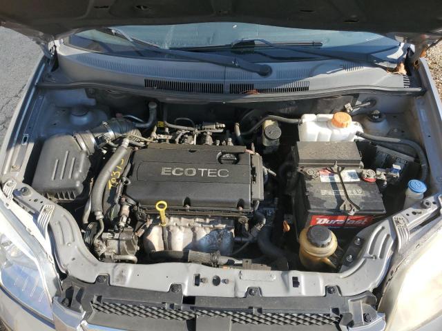 KL1TD5DE8BB193713 - 2011 CHEVROLET AVEO LS/LT LS GRAY photo 11