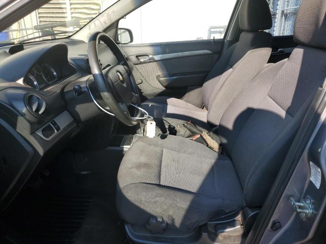 KL1TD5DE8BB193713 - 2011 CHEVROLET AVEO LS/LT LS GRAY photo 7