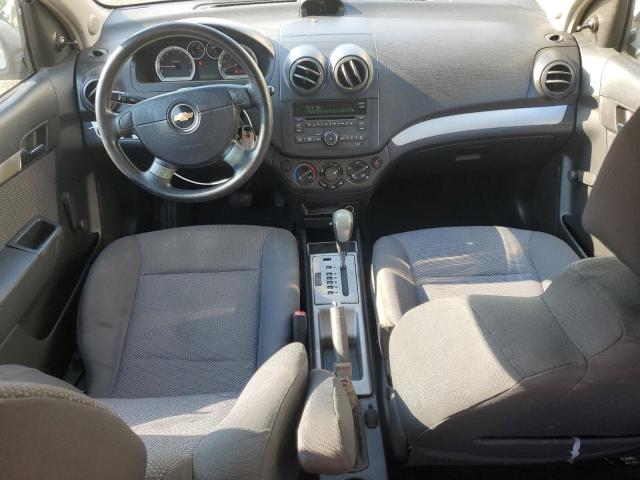 KL1TD5DE8BB193713 - 2011 CHEVROLET AVEO LS/LT LS GRAY photo 8