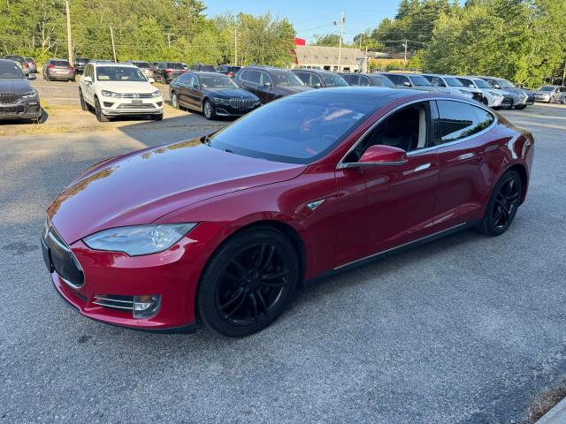 5YJSA1CG5DFP18929 - 2013 TESLA MODEL S 红色 照片 2