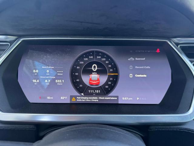 5YJSA1CG5DFP18929 - 2013 TESLA MODEL S 红色 照片 7