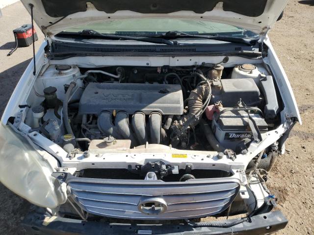 JTDBR32E832013273 - 2003 TOYOTA COROLLA CE თეთრი ფოტო 11