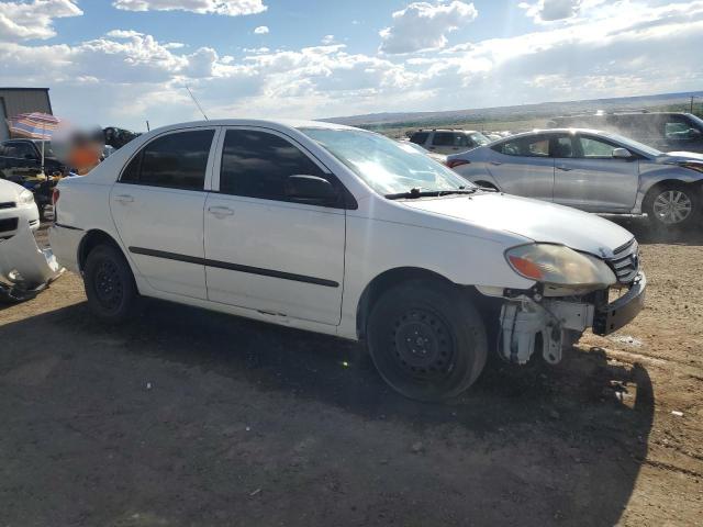 JTDBR32E832013273 - 2003 TOYOTA COROLLA CE თეთრი ფოტო 4