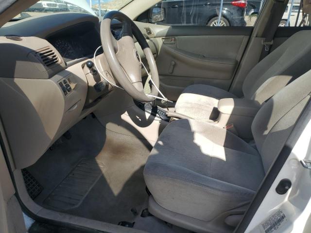 JTDBR32E832013273 - 2003 TOYOTA COROLLA CE თეთრი ფოტო 7