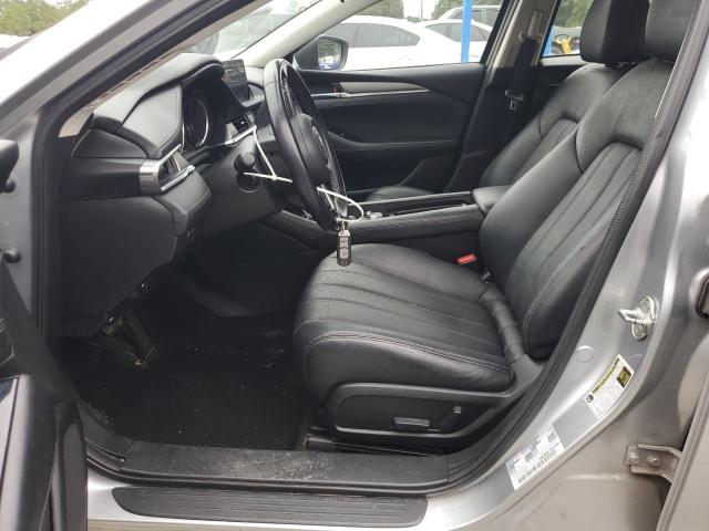 JM1GL1VM7J1308107 - 2018 MAZDA 6 TOURING فضي صورة 7