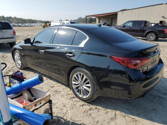 JN1EV7AR7KM559458 - 2019 INFINITI Q50 LUXE შავი ფოტო 2