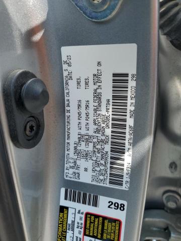 3TMCZ5AN1PM599394 - 2023 TOYOTA TACOMA DOUBLE CAB SILVER photo 13