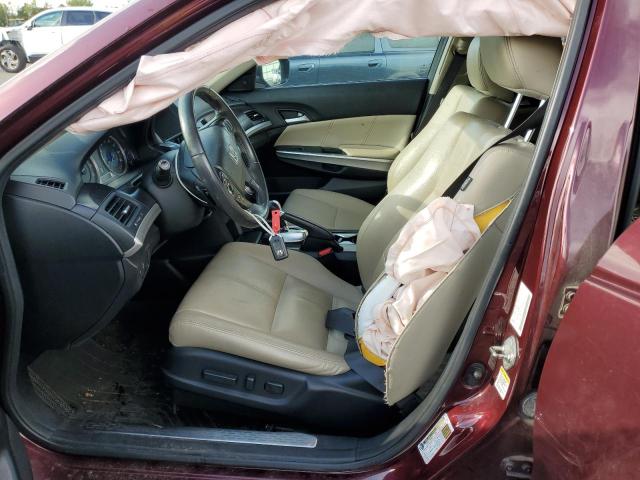 5J6TF2H58EL001565 - 2014 HONDA CROSSTOUR EXL ბურგუნდია ფოტო 7