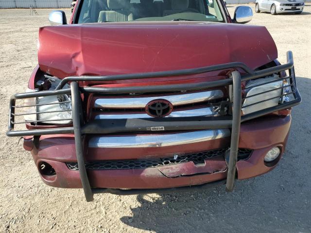 5TBDT441X6S550033 - 2006 TOYOTA TUNDRA DOUBLE CAB SR5 MAROON photo 11